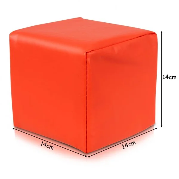 12 Blocs de Construction en Mousse pour Enfants de 12 Mois et Plus de Carré 6 Couleurs en Pvc Eponge14x14x14cm
