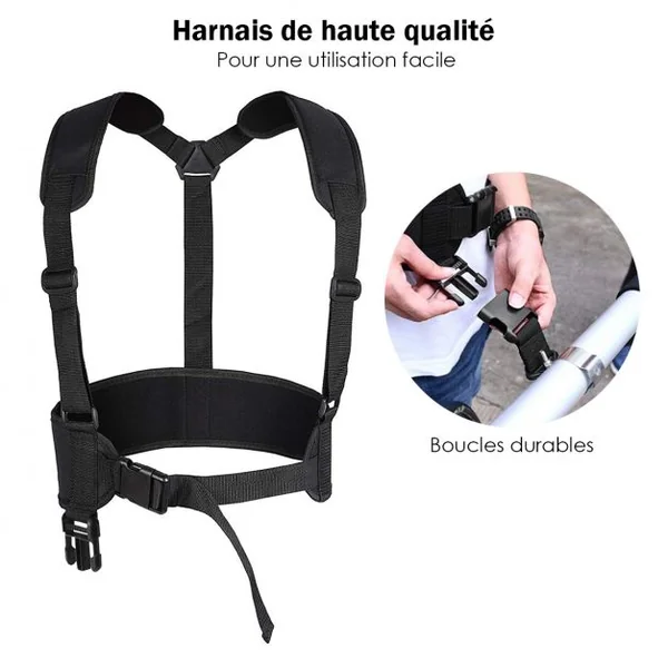 4400PSI Lance Télescopique Nettoyeur Haute Pression 5M avec Buses de Pulvérisation à 5 Angles Tige Extensible pour Lave-auto