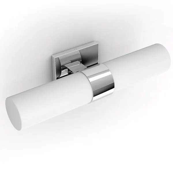 Applique Salle de Bain Murale 42CM 2 Ampoules 60W E27 Non-incluses Utilisation Multifonctionnelle