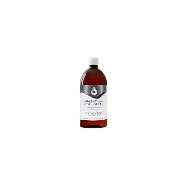 Argent Colloïdal 20 ppm - Flacon de 1l