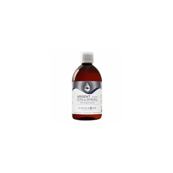 Argent Colloïdal 5 ppm - Flacon de 500ml