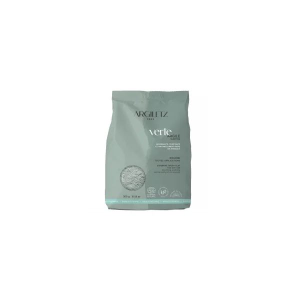 Argile verte surfine - Vrac 300g