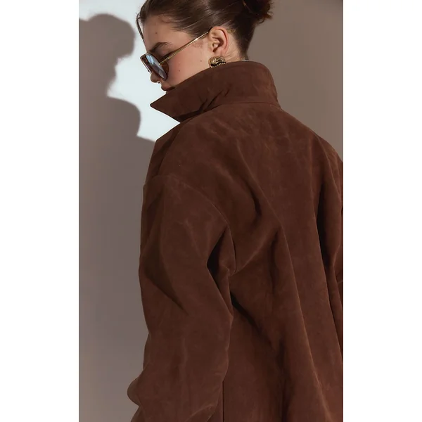 Argile Veste En Synthétique Avec Détails De Poches