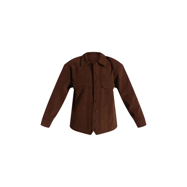Argile Veste En Synthétique Avec Détails De Poches