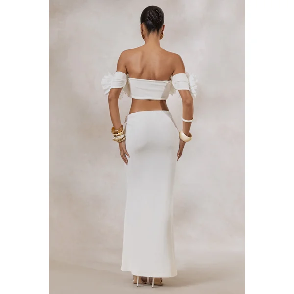 Arwenne | Jupe longue blanche