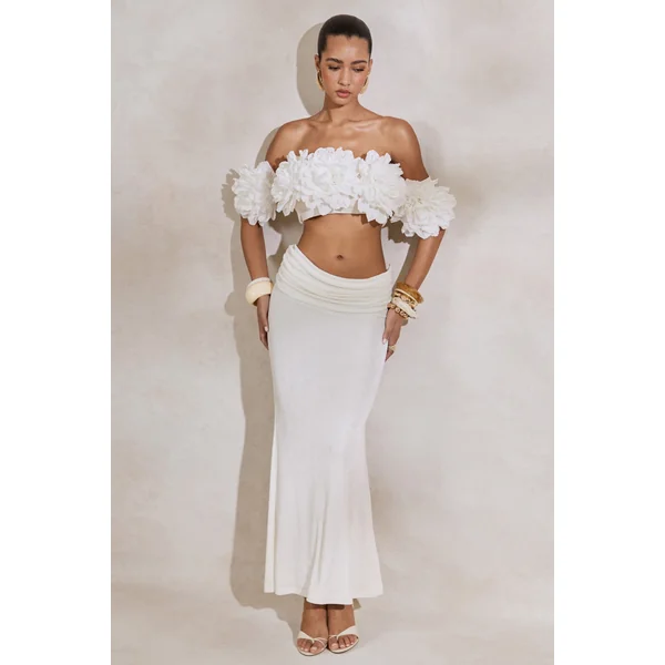 Arwenne | Jupe longue blanche