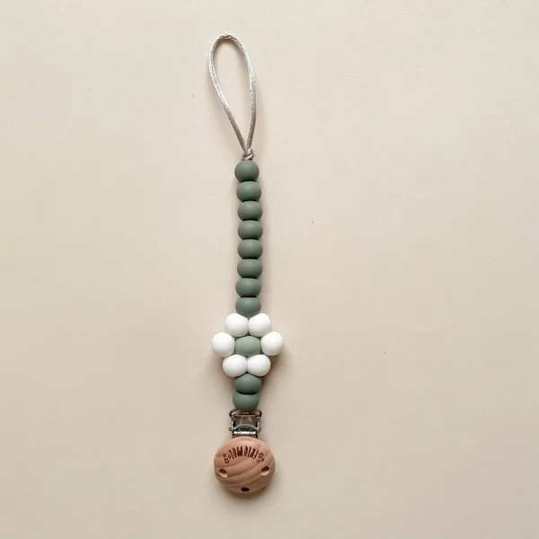 Attache-sucette Flora Friemel - Soins Bébé Naturels & Produits Maman Après Naissance