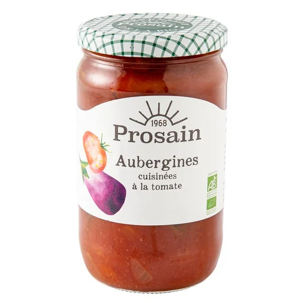 Aubergines cuisinées à la tomate