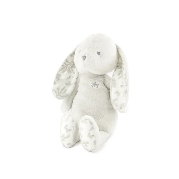 Augustin le lapin Toile de Jouy gris Tartine et Chocolat - Soins Bébé Naturels & Produits Maman Après Naissance