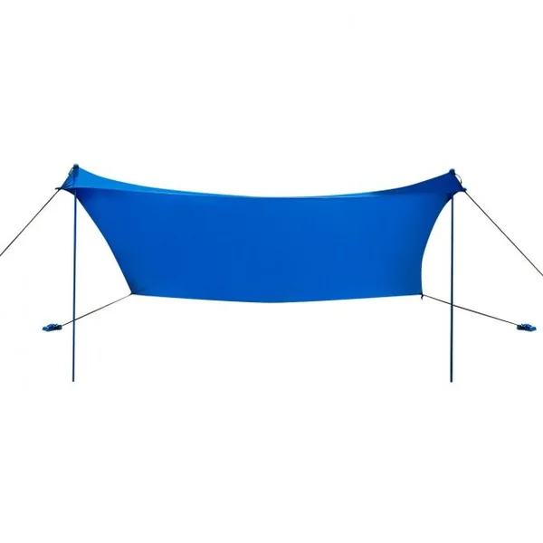 Auvent de Plage Grand Tente de Plage 300 x 280 CM 6 Personnes Portable avec Sac de Transport UPF 50+ Bleu