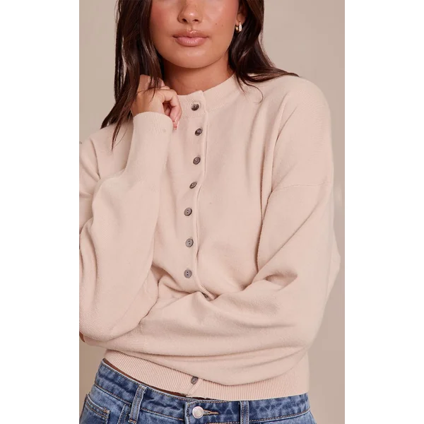 Avoine Cardigan Tricoté Compact