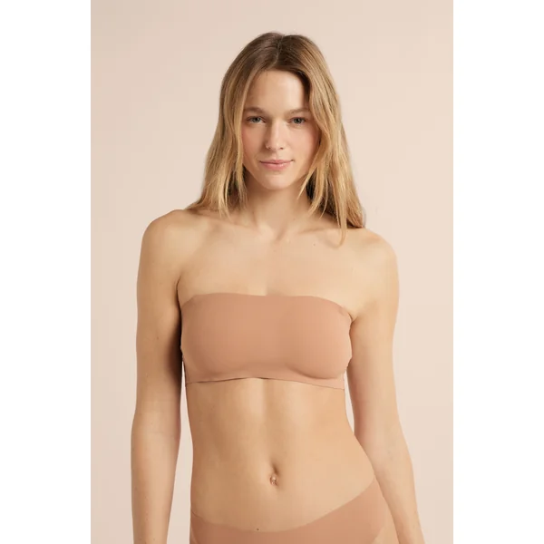 Bandeau en microfibre bretelles amovibles