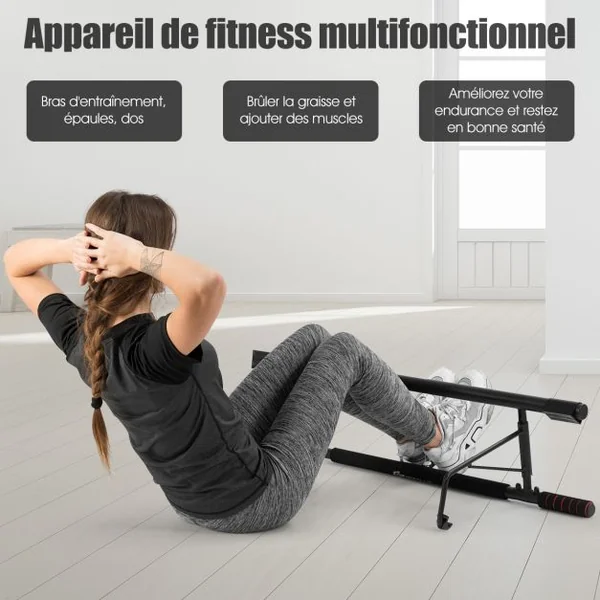 Barre de Traction Murale Barre de Fitness Fixation avec Poignée en Mousse Capacité 200 Kg 1005x26,5x35cm Noir