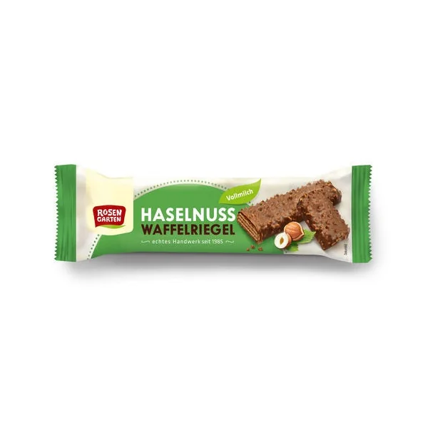 Barre gaufrette chocolat lait noisette 35g