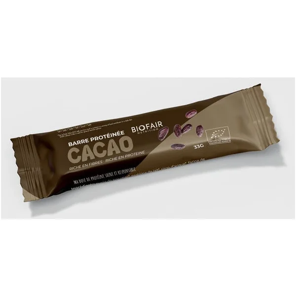 Barre protéinée cacao 33g