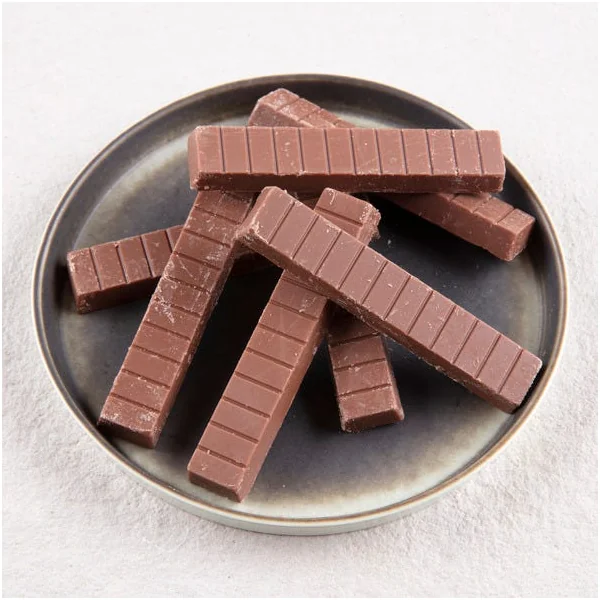 Barrettes chocolat lait 36% cacao Bio