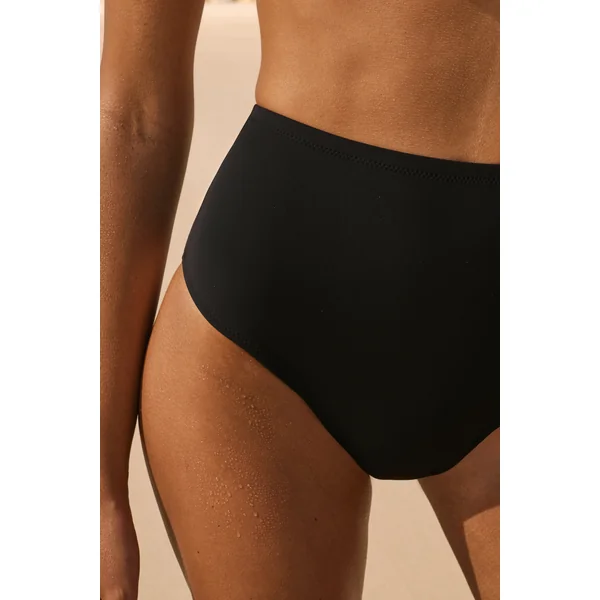 Bas de maillot de bain taille haute menstruel - Flux léger
