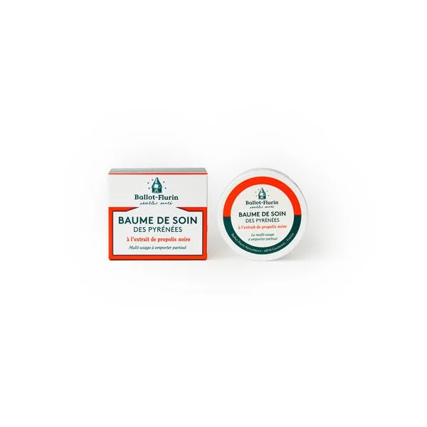 Baume de soin des Pyrénées à l'extrait de propolis noire 30ml