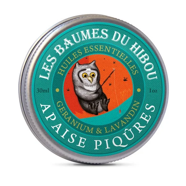 Baume du Hibou apaise piqures 30ml