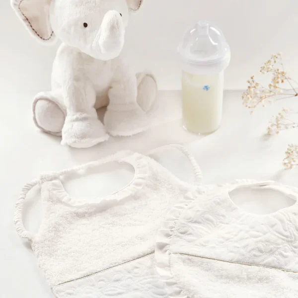 Bavoir Délicatesse nacre Tartine et Chocolat T1 - Soins Bébé Naturels & Produits Maman Après Naissance