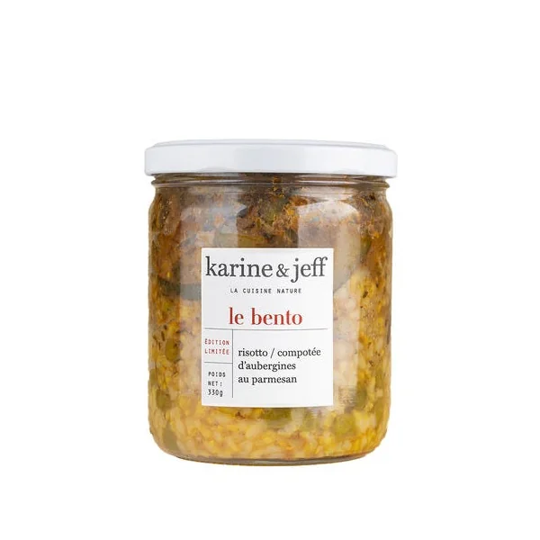 Bento risotto aubergine parmesan 330g