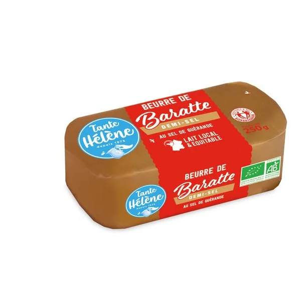 Beurre de baratte 1/2 sel 250g