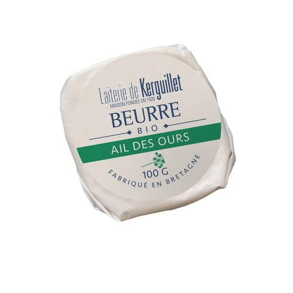 Beurre de baratte à l'ail des ours 100g