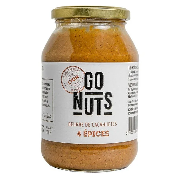 Beurre de cacahuètes 4 épices 500g