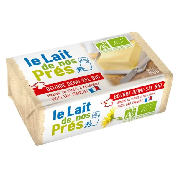 Beurre demi-sel 250g