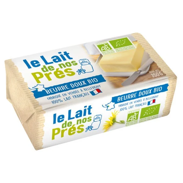 Beurre doux 250g