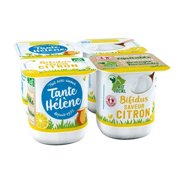 Bifidus saveur citron 4x125g