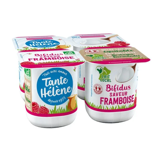 Bifidus saveur framboise 4x125g