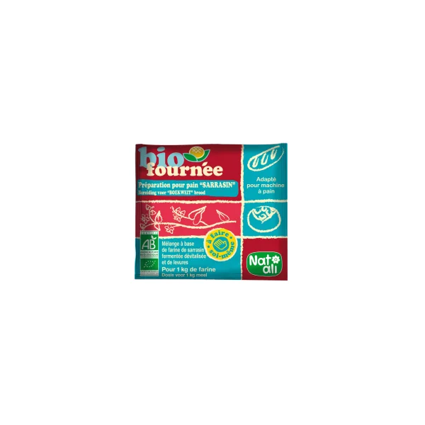 Biofournée préparation pour pain au sarrasin bio - 35g