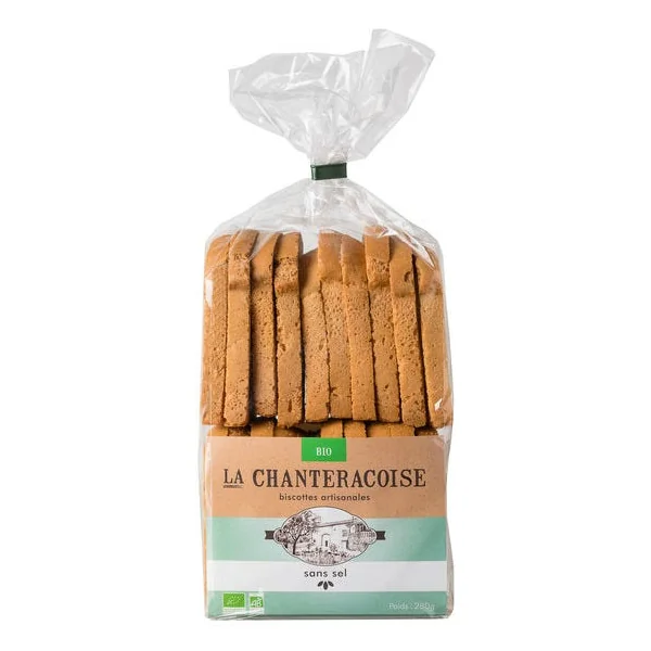 Biscottes sans sel 280g