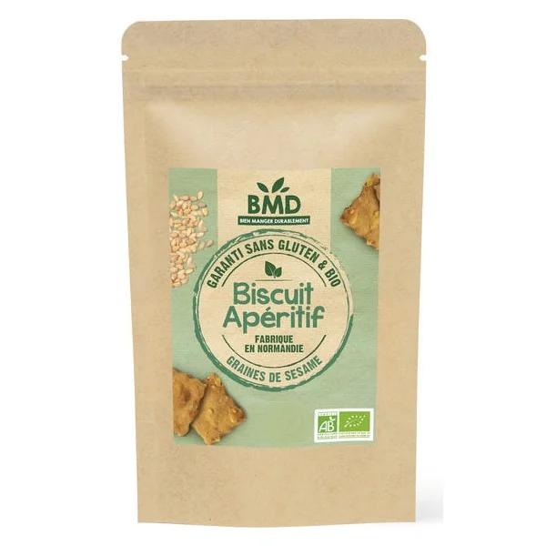 Biscuit apéritif graine de sésame