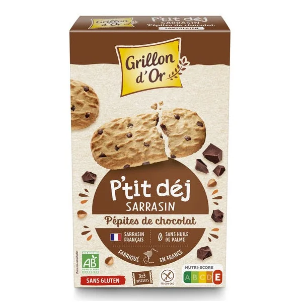 Biscuit Petit déj' sarrasi chocolat 150g