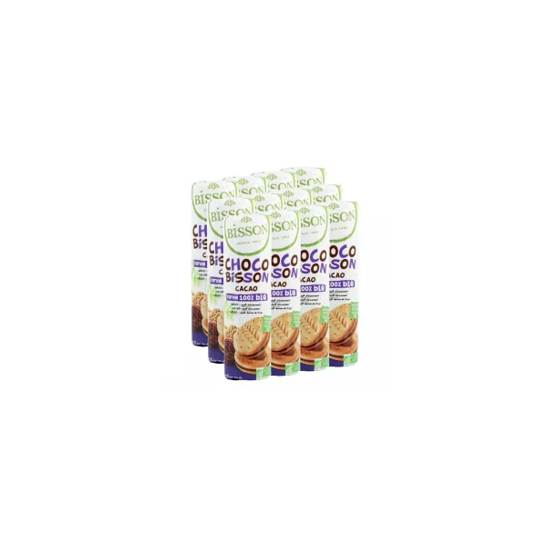 Biscuits Choco Bisson cacao et blé - Lot de 12x300g