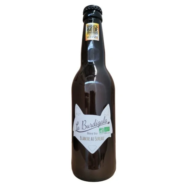 Bière blanche au sureau 5° 33cl
