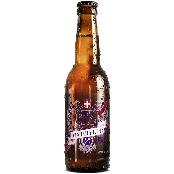 Bière blanche myrtille 5° 33cl