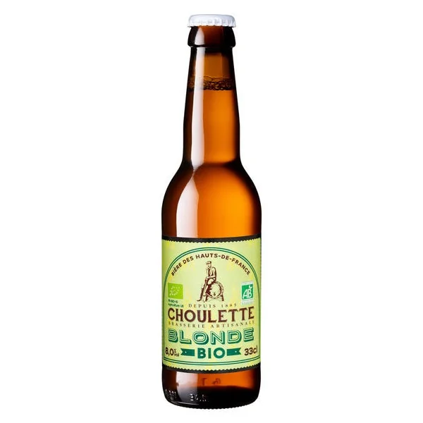 Bière blonde Choulette 8° 33cl