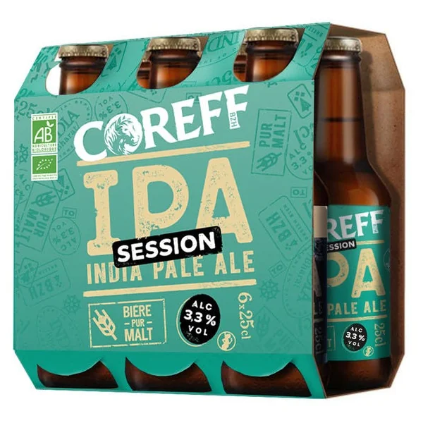 Bière Coreff Session IPA 3,3° 25cl (6) pack