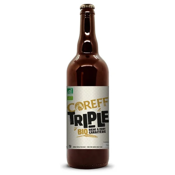 Bière Coreff triple 8° 75cl