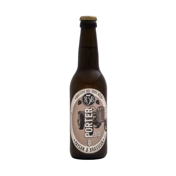 Bière Porter Bio Brasserie des Trois becs 33cl
