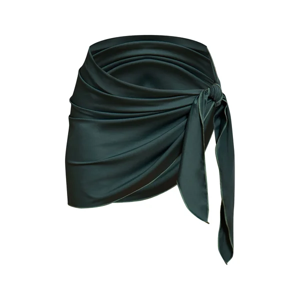 Bleu-vert Mini Paréo De Bain