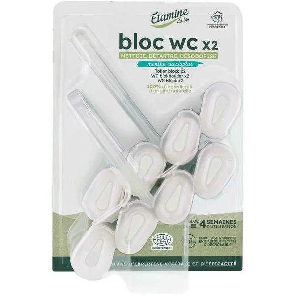 Bloc wc menthe eucalyptus (2) 50g