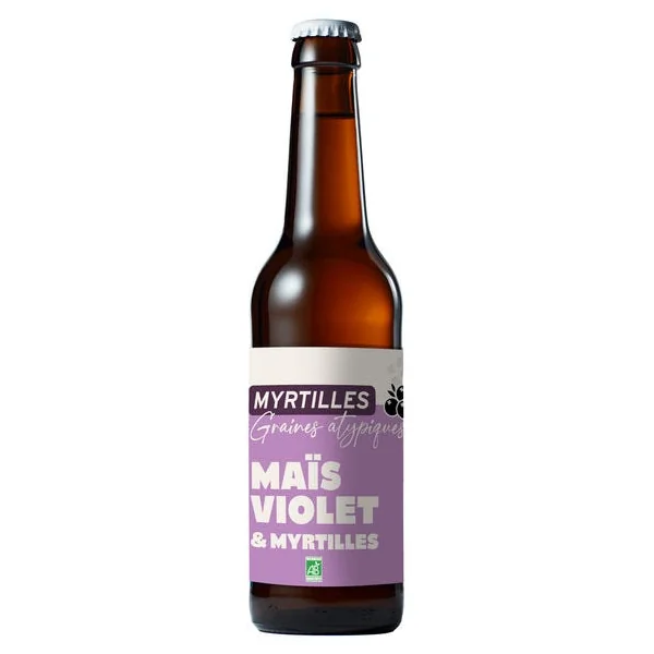 Blonde myrtille maïs violet 4.5° 33cl