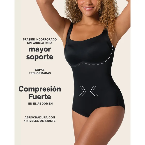 Body gainant le ventre avec soutien-gorge intégré