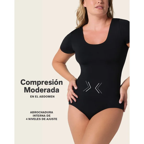 Body gainant à manches courtes