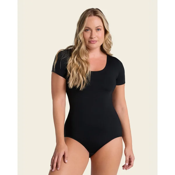 Body gainant à manches courtes