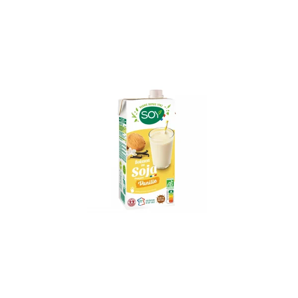 Boisson au soja et à la vanille – 1L